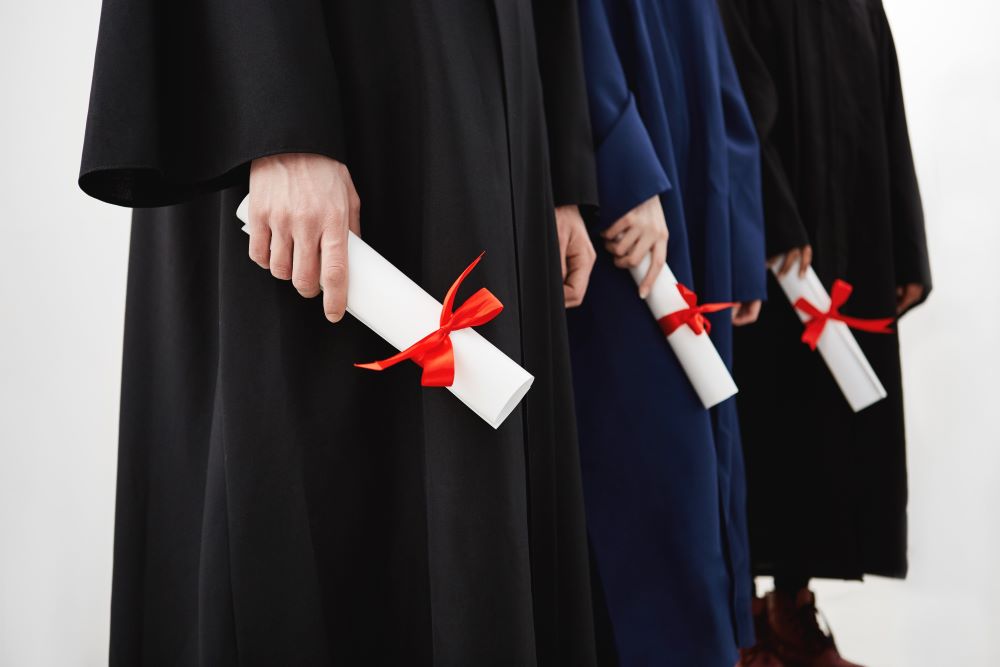 Nearly 30% of Asian adults in the U.S. have an advanced degree